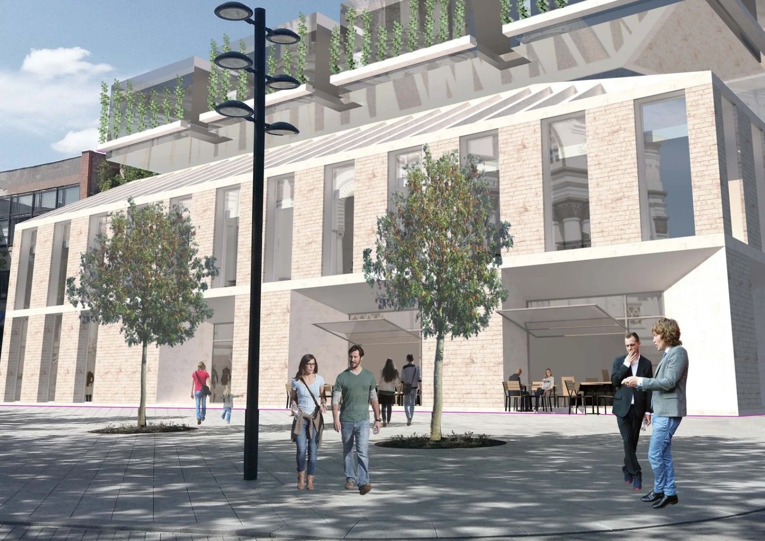 Architektų vizualizacija.