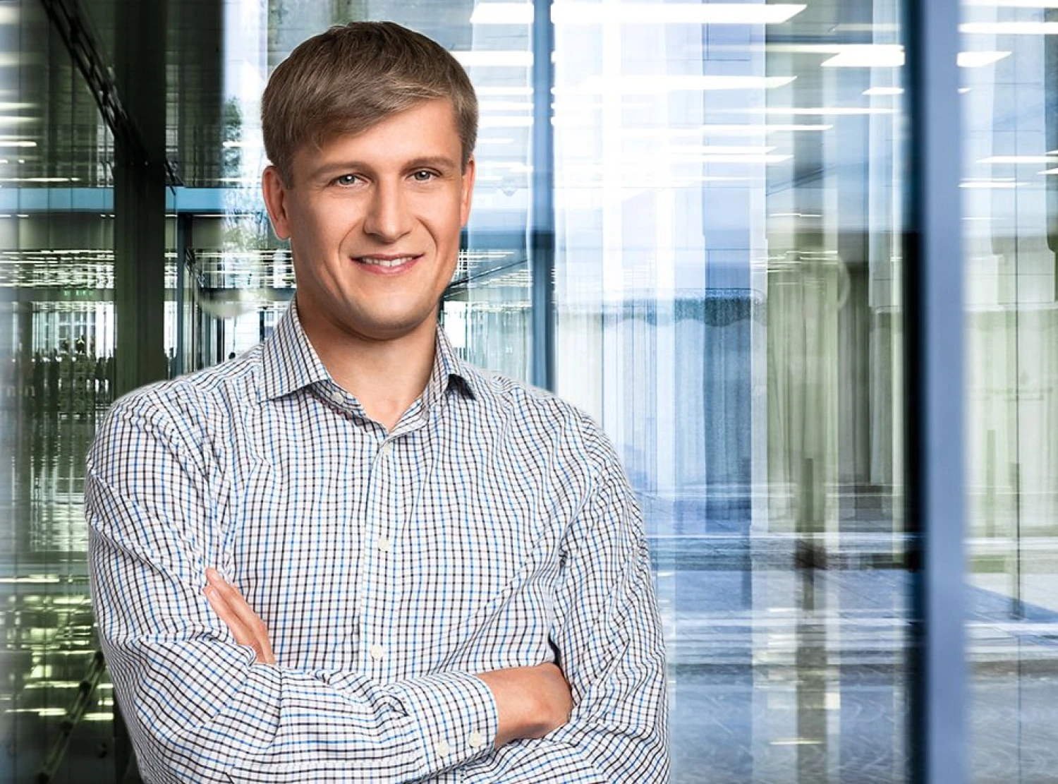 "Blue Bridge Code" produktų ir paslaugų skyriaus vadovas Vadim Oleinik.