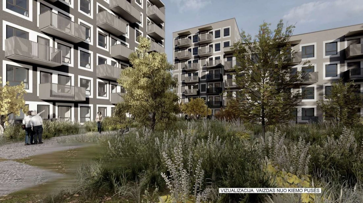 Bendrovės vizualizacija.