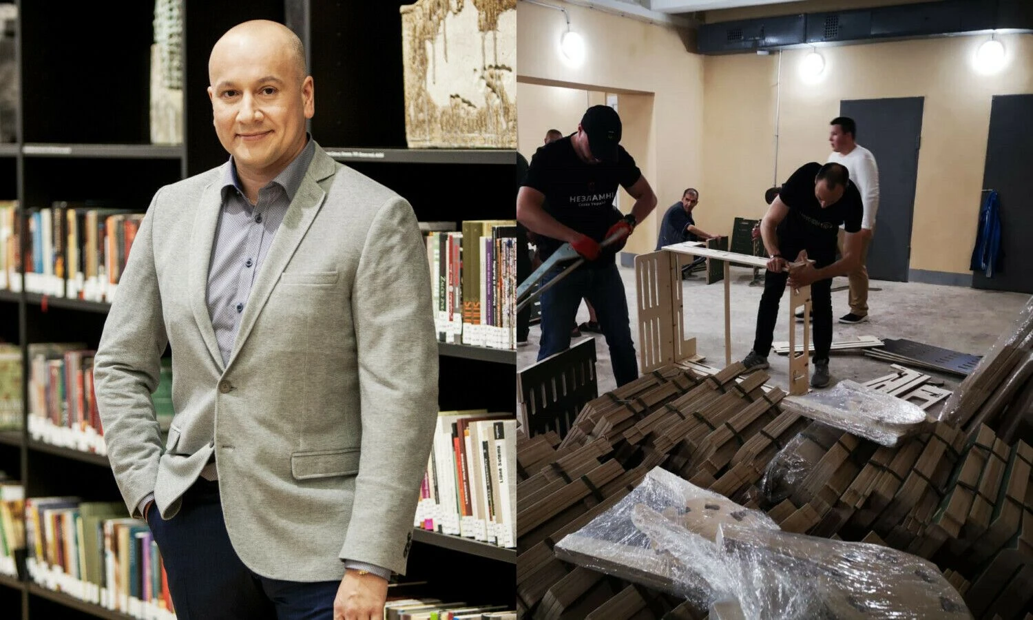 Vytas Liudžius, reklamos gamybos ir frezavimo paslaugų UAB DUV vadovas, projekto „Litua“ vienas įkūrėjų. Asmeninio archyvo nuotr.