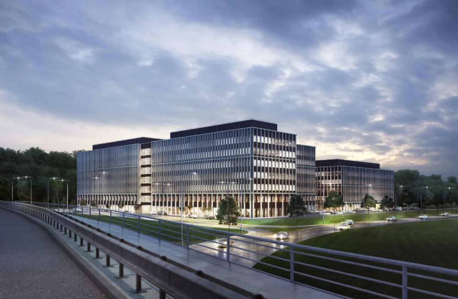 Bendrovės vizualizacija.