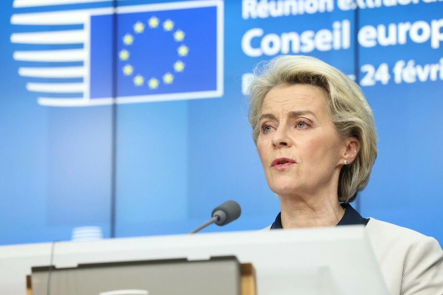 Europos Komisijos pirmininkė Ursula von der Leyen. „Chine Nouvelle“ / SIPA nuotr.