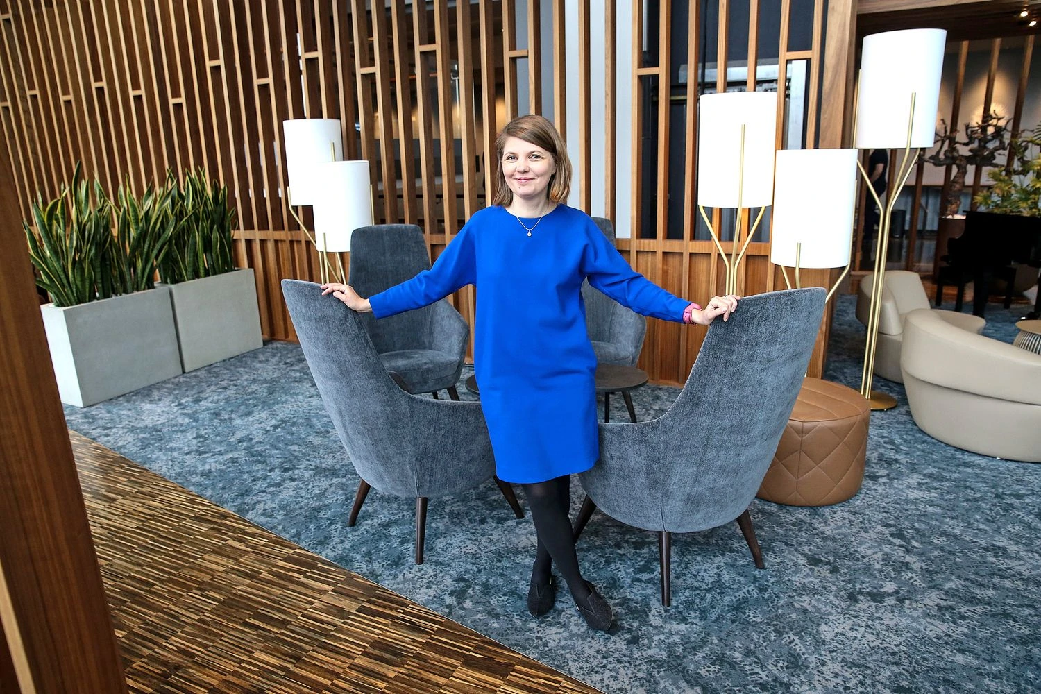 Laura Duksaitė-Iškauskienė, vadovų ir valdybos narių paieškos įmonės „Master Class Lietuva“ vadovaujanti partnerė. VLadimiro Ivanovo (VŽ) nuotr.