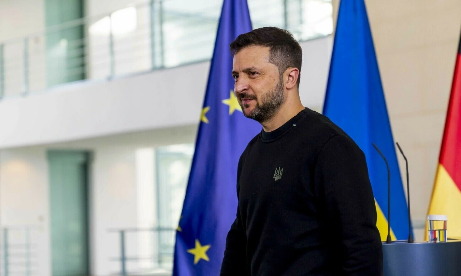Volodymyras Zelenskis, Ukrainos prezidentas. Andreaso Stroho („ZUMA Press“ / „Scanpix“) nuotr.