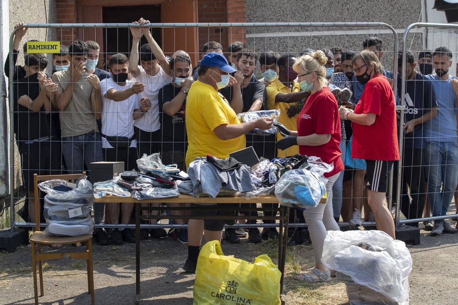 Neteisėti migrantai Lietuvoje. Mindaugo Kulbio/AP,„Scanpix“ nuotr.