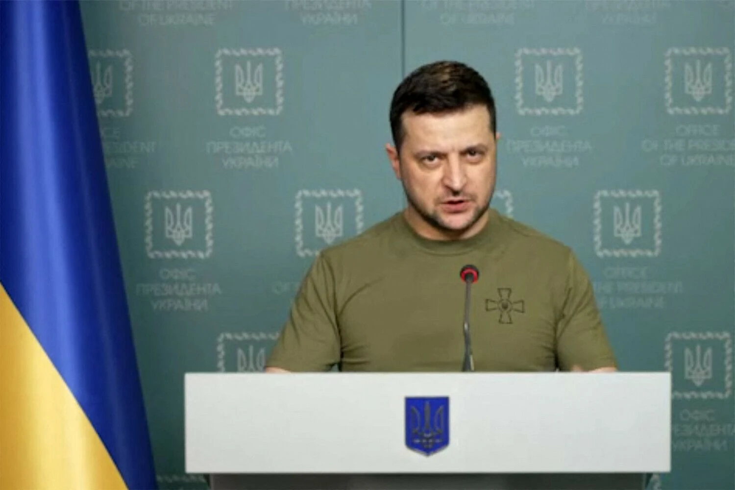 Volodymyras Zelenskis, Ukrainos prezidentas. Ukrainos prezidentūros/ AFP nuotr.