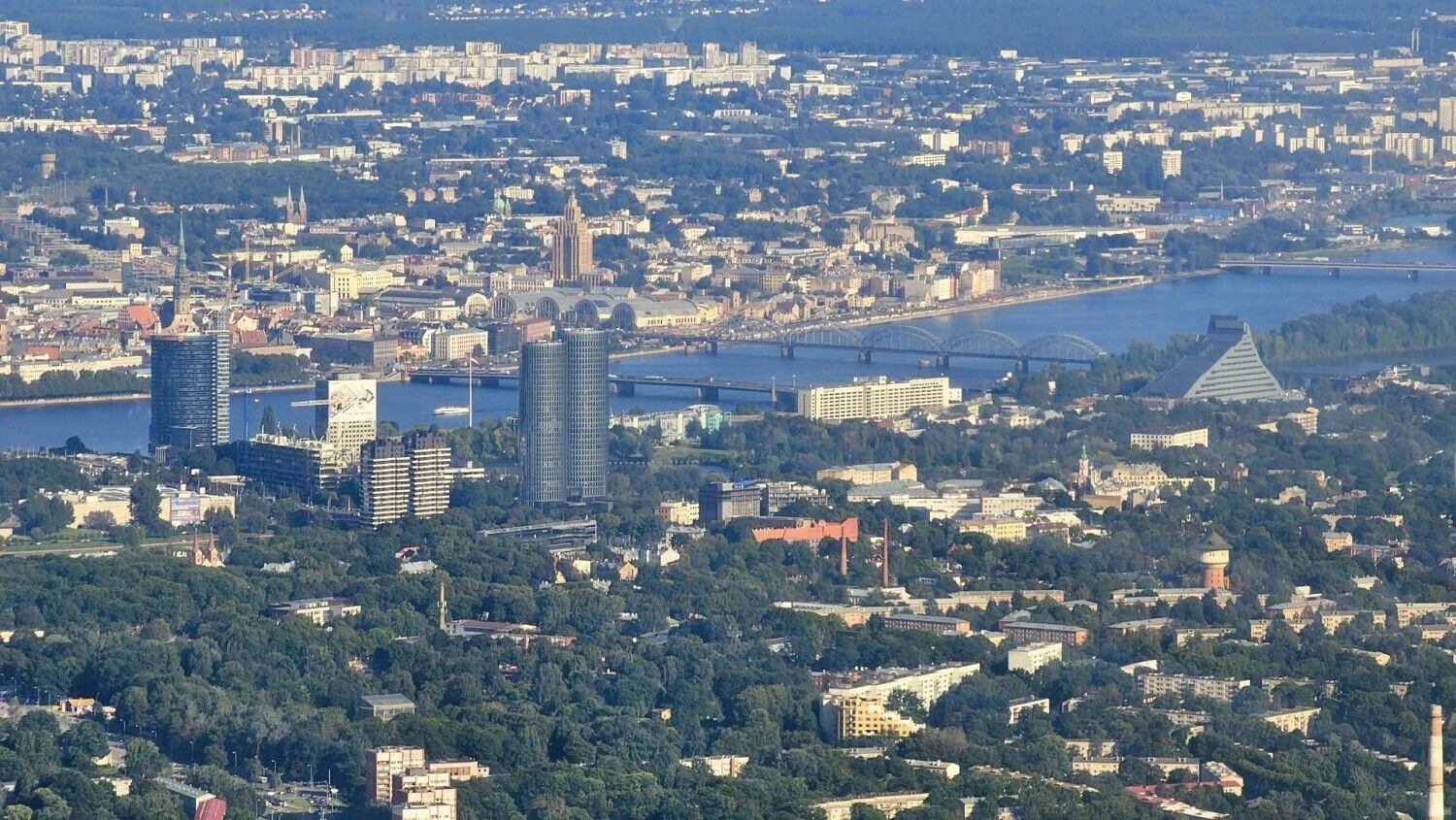 Rygos panorama. Lino Butkaus (VŽ) nuotr.