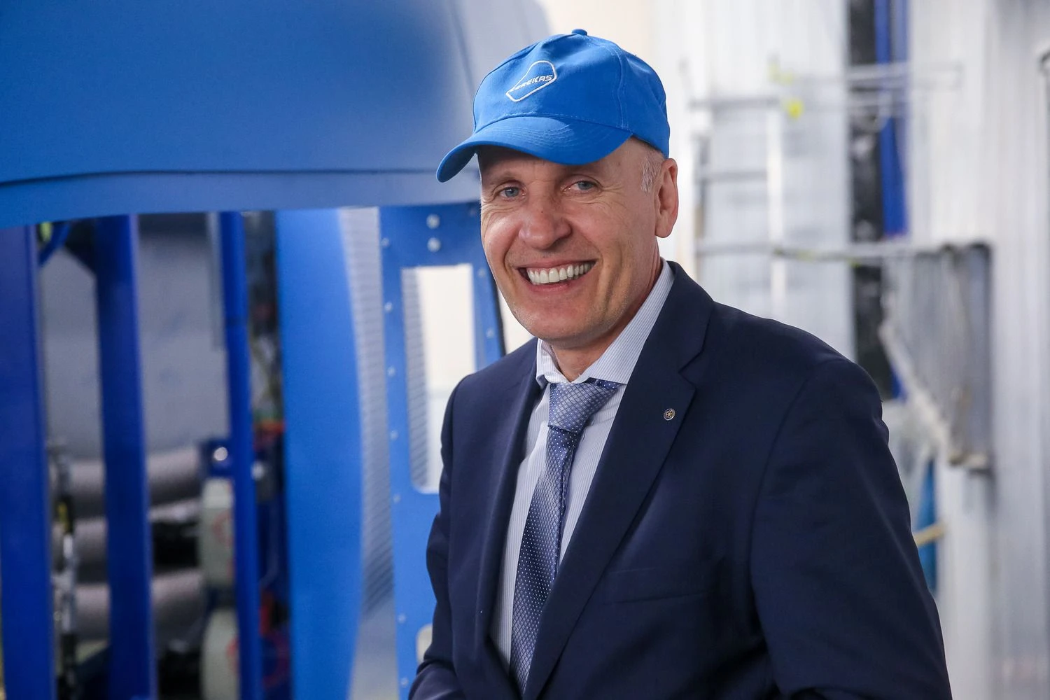 Juozas Maksvytis, Kretingoje veikiančios PET taros bei PET taros formavimo įrenginių gamybos UAB "Terekas", generalinis direktorius. Vladimiro Ivanovo (VŽ) nuotr.