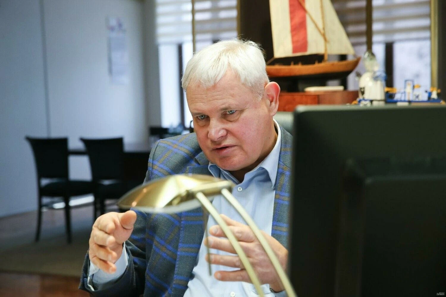 Vytautas Grubliauskas, Klaipėdos miesto meras. Vladimiro Ivanovo (VŽ) nuotr.