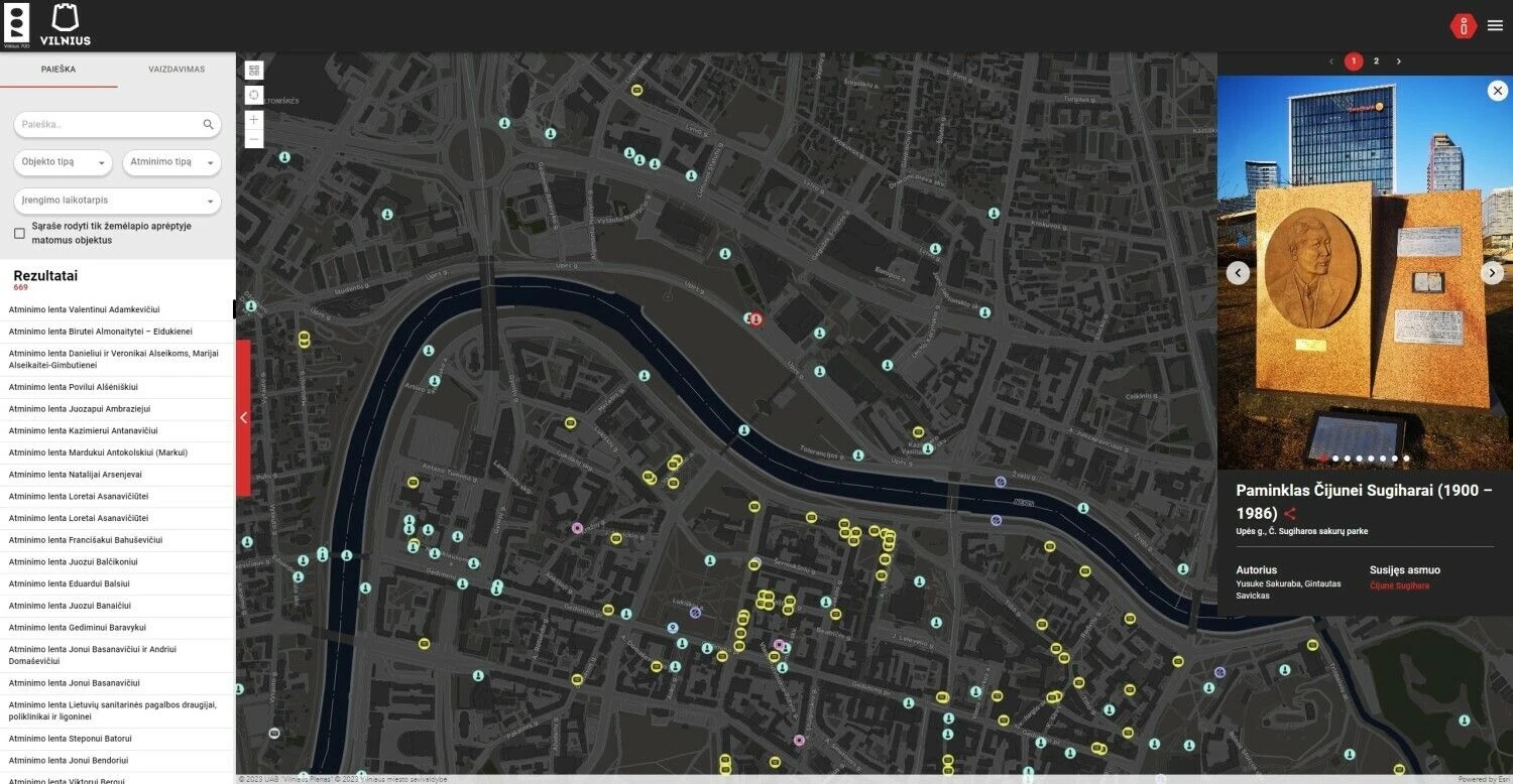 „Vilniaus DNR“ puslapis.