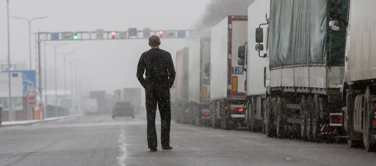 Medininkų pasienio kontrolės punktas. Vladimiro Ivanovo (VŽ) nuotr.