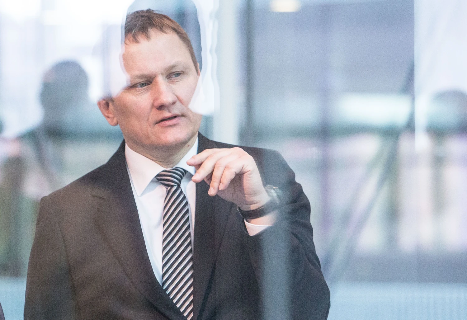 Mindaugas Marcinkevičius, „Vilniaus prekybos" grupės smulkusis akcininkas. Juditos Grigelytės (VŽ) nuotr.