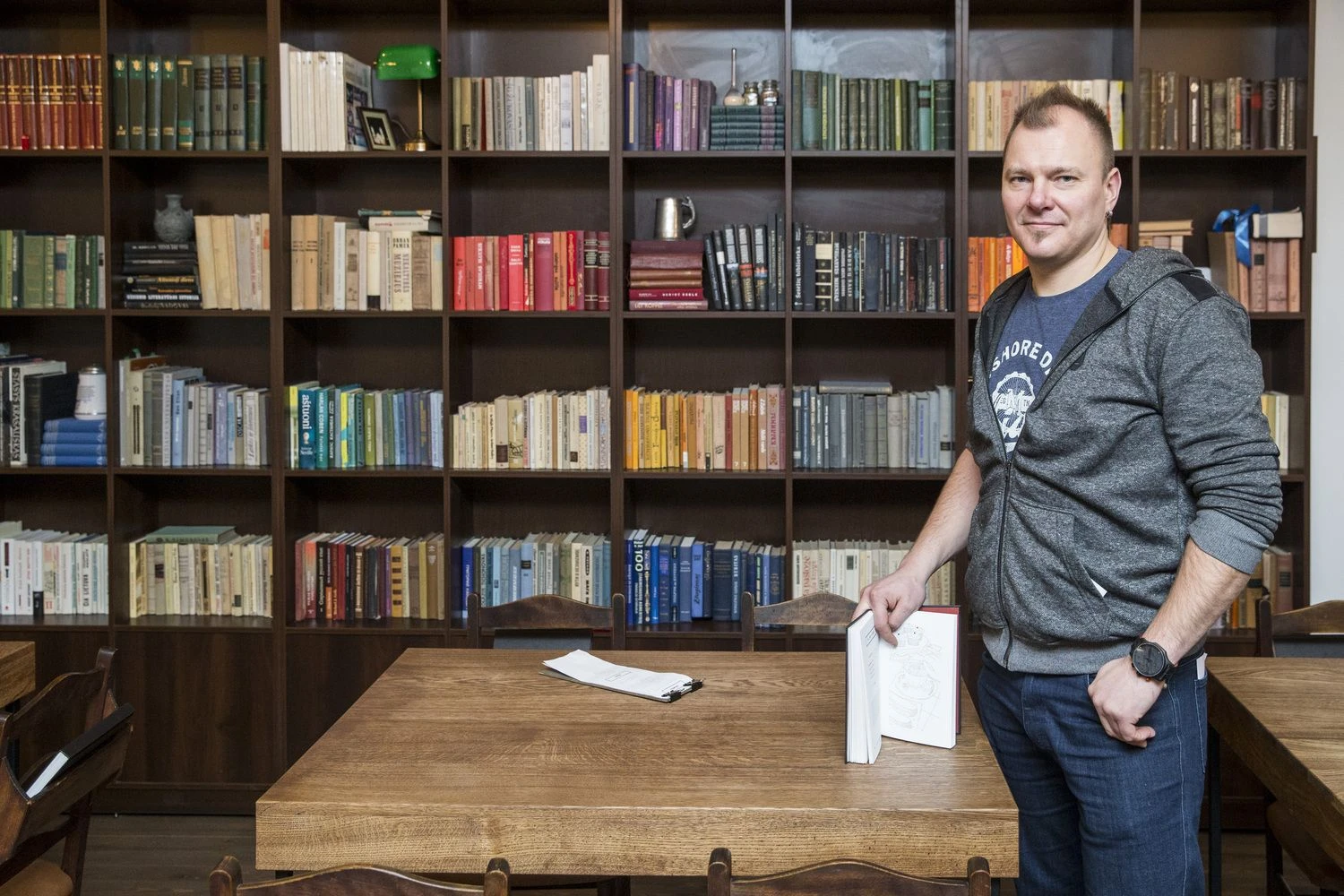 Tomas Bartninkas, reklamos agentūros „McCann Vilnius“ strategijos vadovas, VU Komunikacijos fakulteto docentas. Vladimiro Ivanovo (VŽ) nuotr.