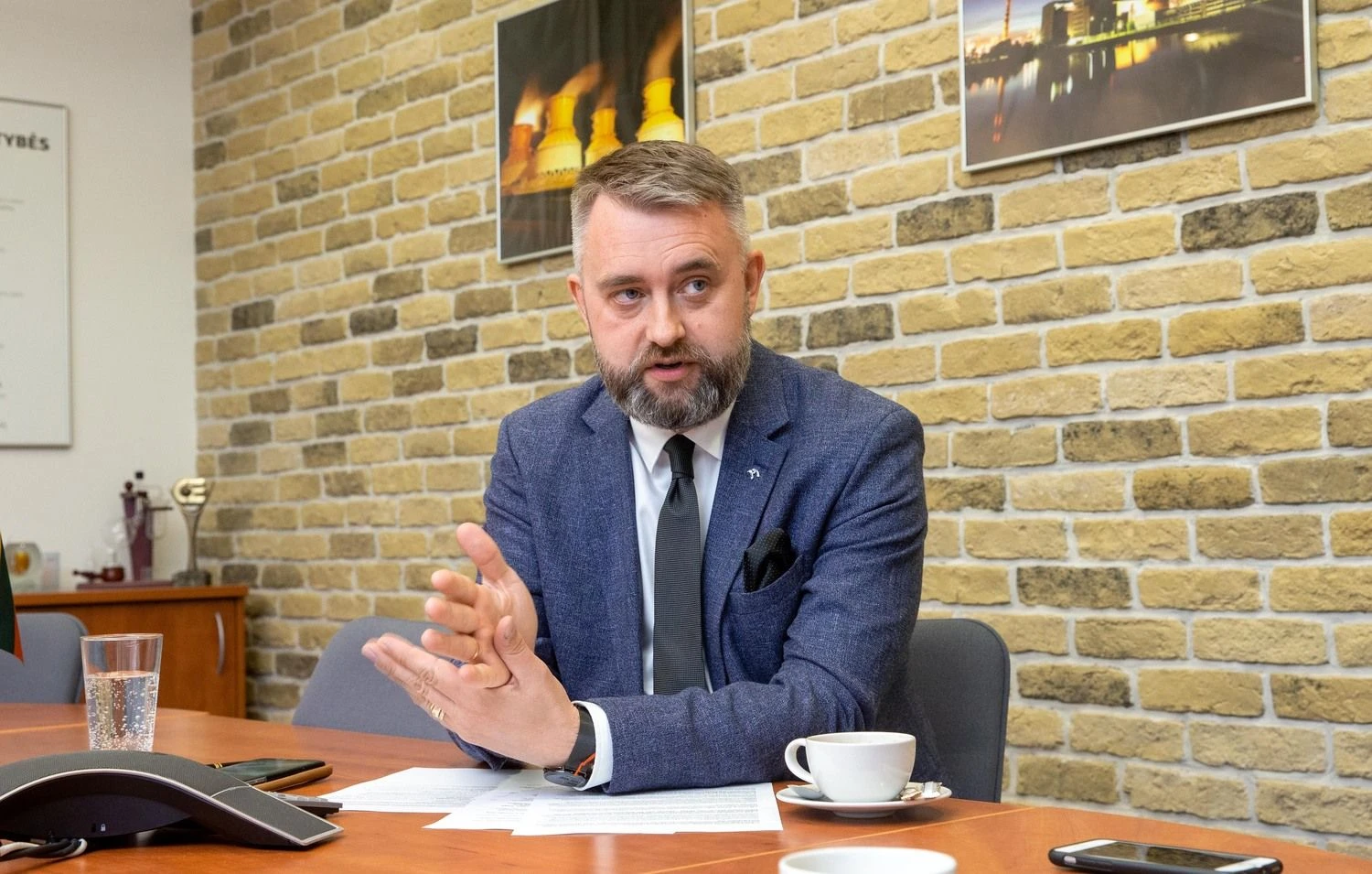 Michalas Rudnickis, „Orlen Lietuvos generalinis direktorius. Juditos Grigelytės (VŽ) nuotr.