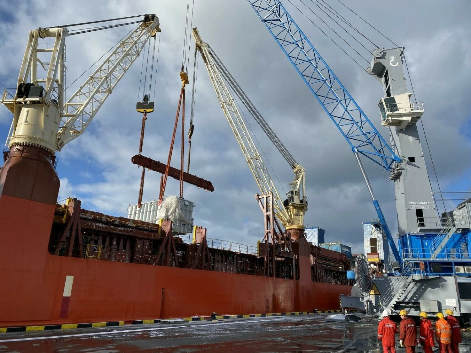 Klaipėdos konteinerių terminalas. KKT nuotr.