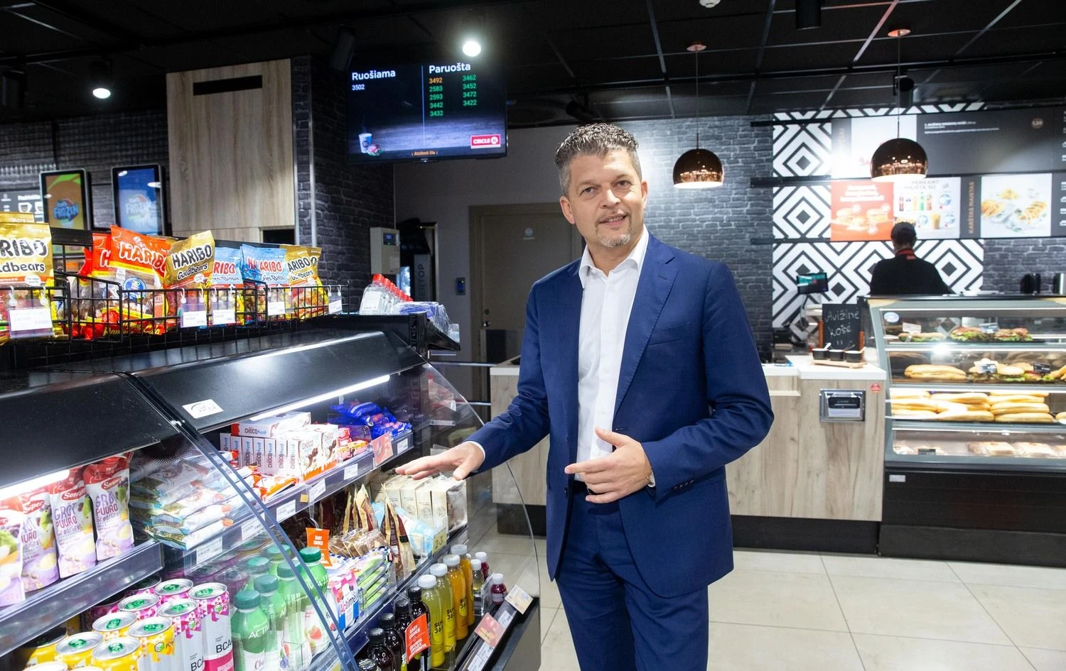 Skirmantas Mačiukas, „Circle K Lietuvos“ generalinis direktorius. Juditos Grigelytės (VŽ) nuotr.