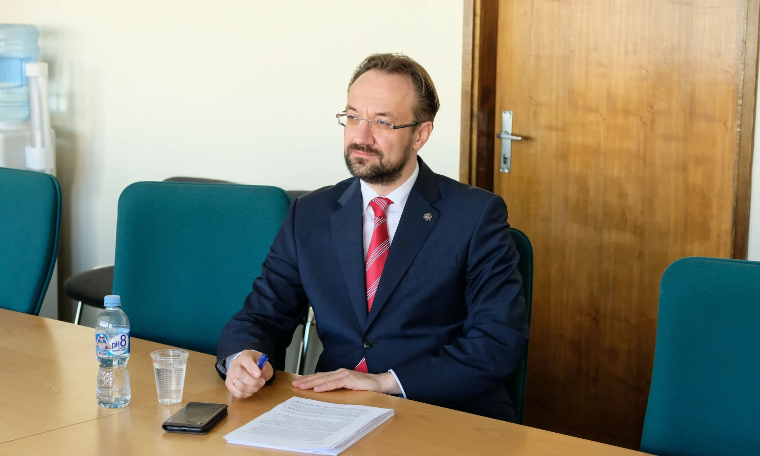 Gediminas Šimkus, Lietuvos banko valdybos pirmininkas. Vladimiro Ivanovo (VŽ) nuotr.