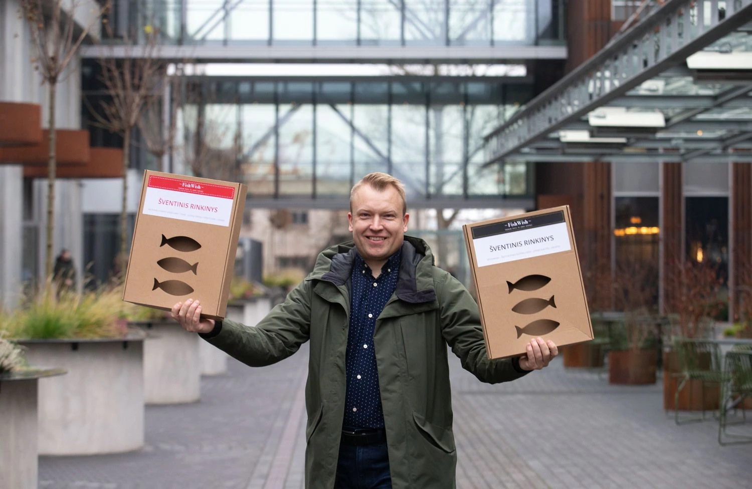 Martynas Kaminas, MB „Valgyk žuvį“ direktorius. Juditos Grigelytės (VŽ) nuotr.