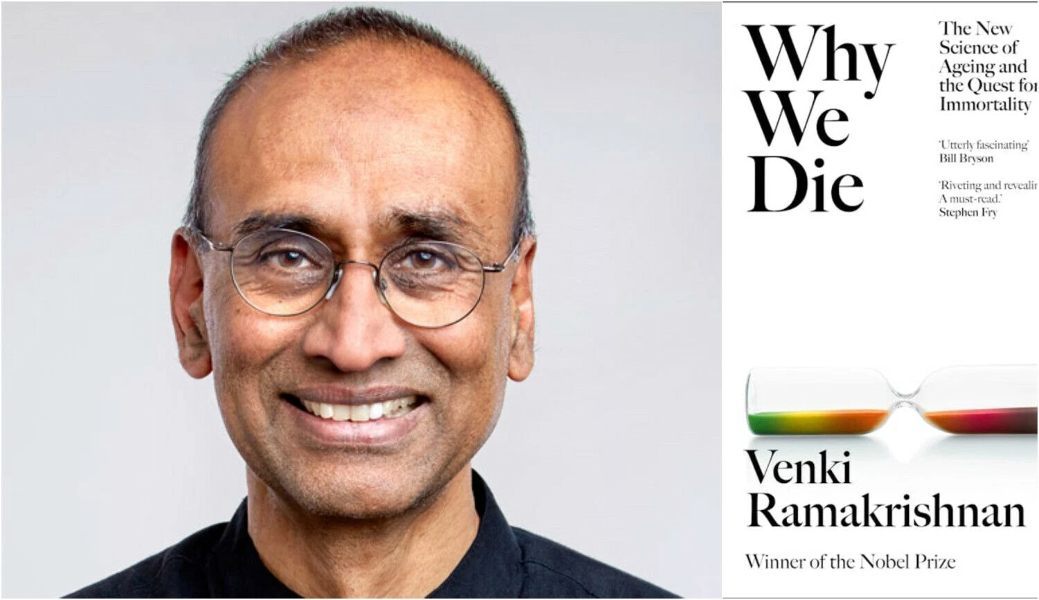 Venki Ramakrishnanas, indų kilmės JAV ir Didžiosios Britanijos fizikas bei molekulinis biologas, Nobelio premijos laureatas. „Wikipedia“ nuotr.
