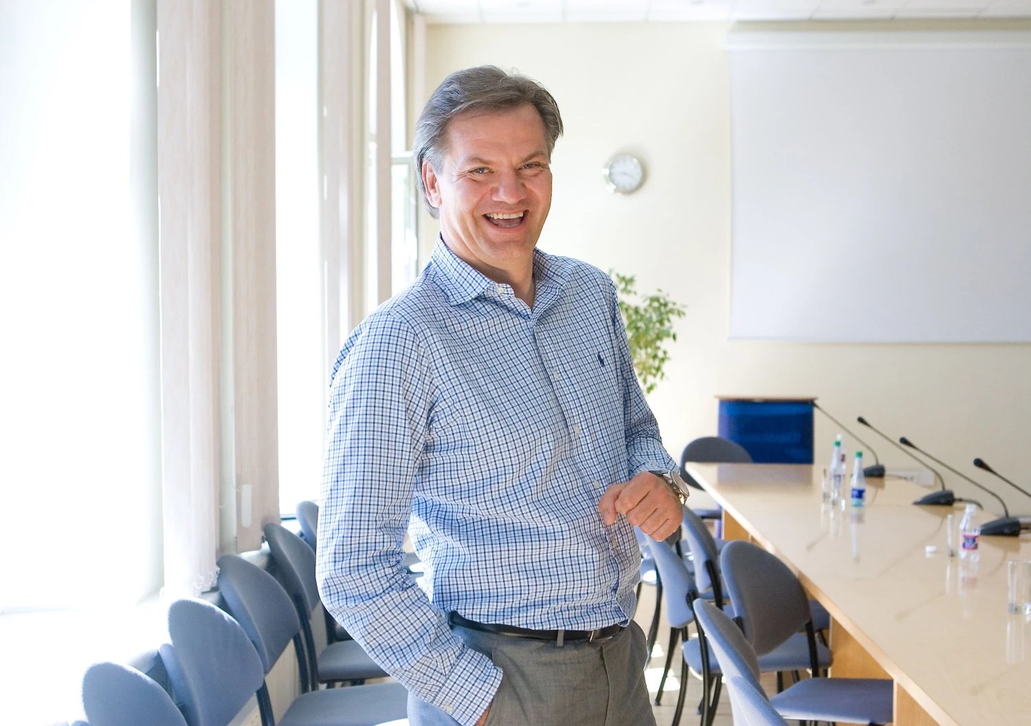 Dainius Pilkauskas, AB „Linas Agro Group“ prekybos direktorius Baltijos šalims: „Jei Lietuvoje bus užauginta bent 25.000 t pupų, apsimokės nuomotis didelį laivą ir derlių vežti į tokias šalis kaip Indija ar Bangladešas, kur ankštinių kultūrų paklausa didesnė nei Europoje.“ Juditos Grigelytės (VŽ) nuotr.