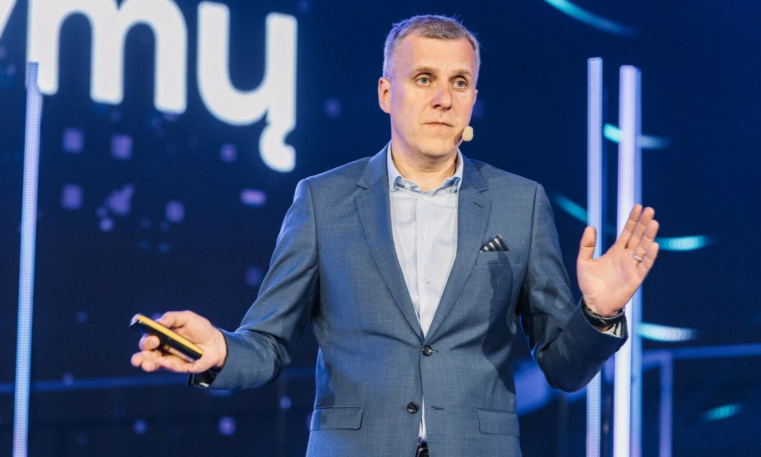 „Telia“ technologijų vadovas Andrius Šemeškevičius.