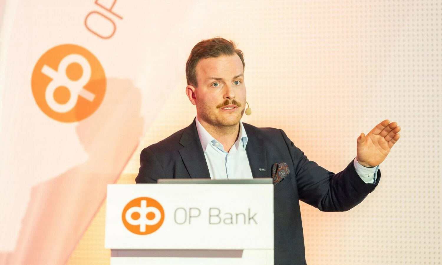 „OP Financial Group“ vyriausiasis „OP Markets“ padalinio pardavimo vadovas Mikko Hamalainen.