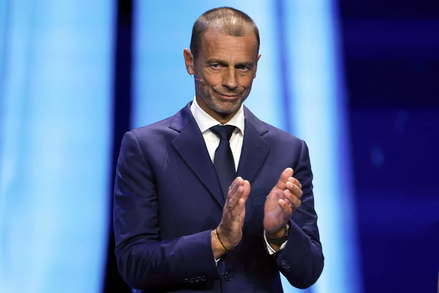 Aleksandras Čeferinas, UEFA prezidentas. Jonathano Moscropo („Zumapress“/„Scanpix“) nuotr.