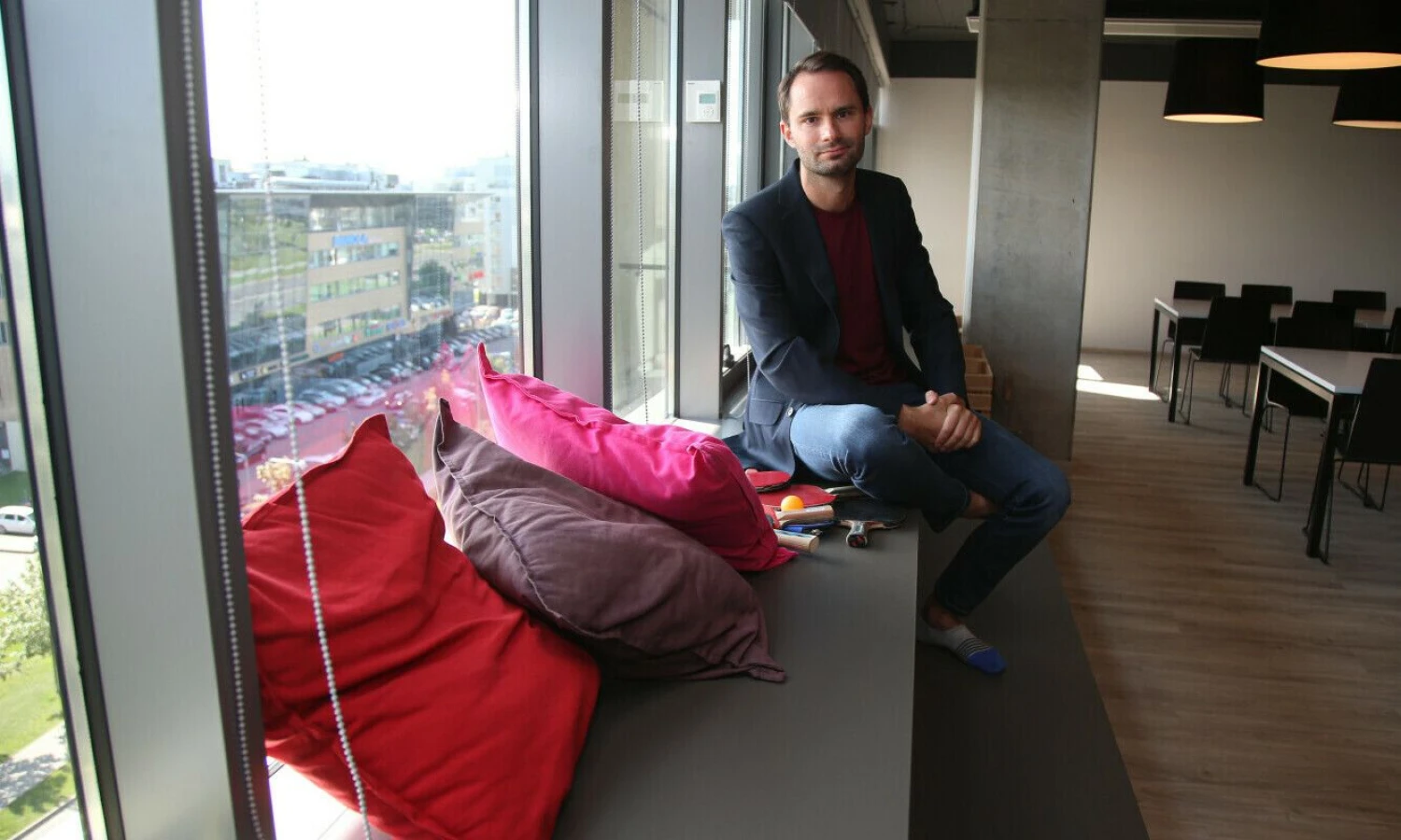 Rytis Laurinavičius, „Omnisend“ vadovas ir vienas iš įkūrėjų.
Juditos Grigelytės (VŽ) nuotr.