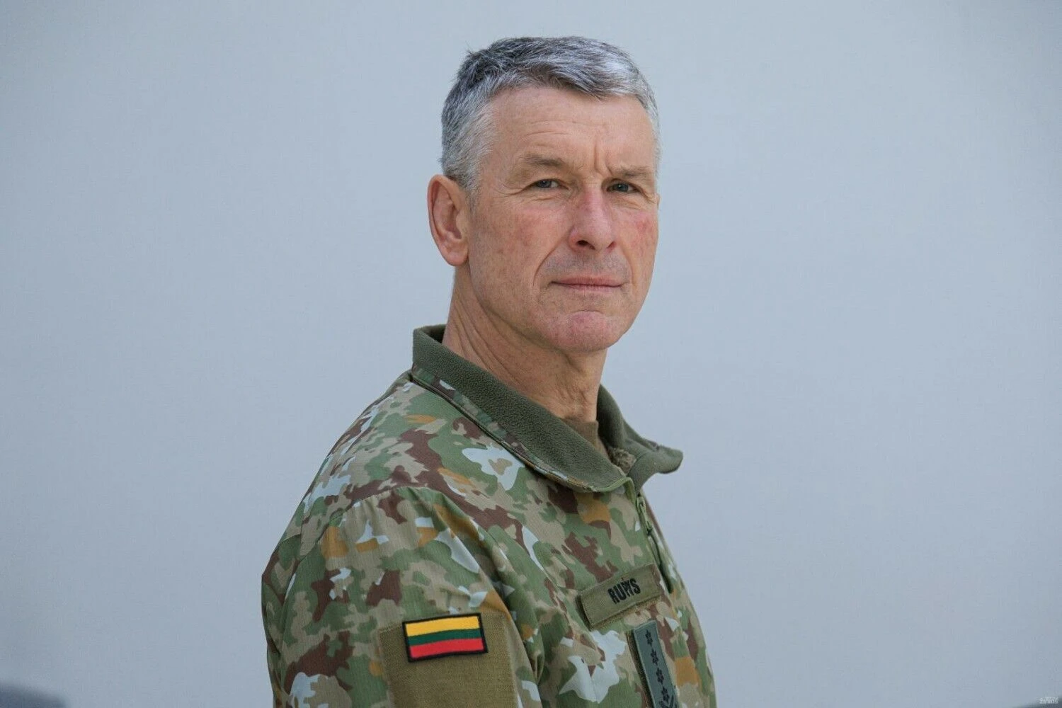 Valdemaras Rupšys, generolas, Lietuvos kariuomenės vadas. Vladimiro Ivanovo (VŽ) nuotr.