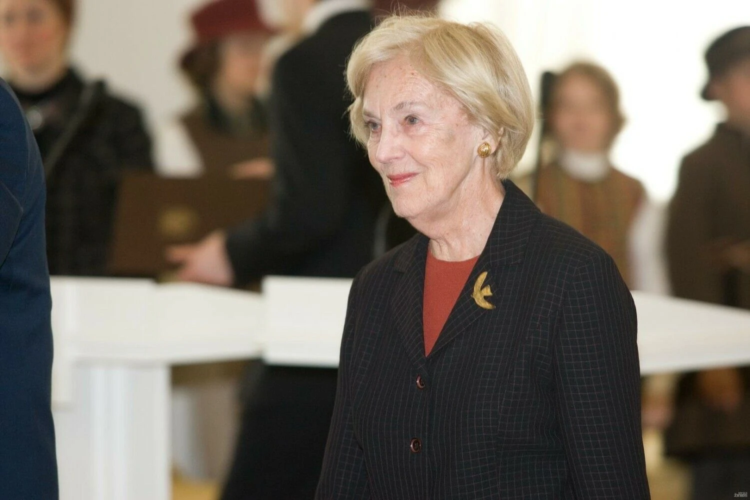 Adovanojimų ceremonija prezidentūroje Motinos dienos proga. Prezidento žmona Alma Adamkienė. Vladimiro Ivanovo (VŽ) nuotr.