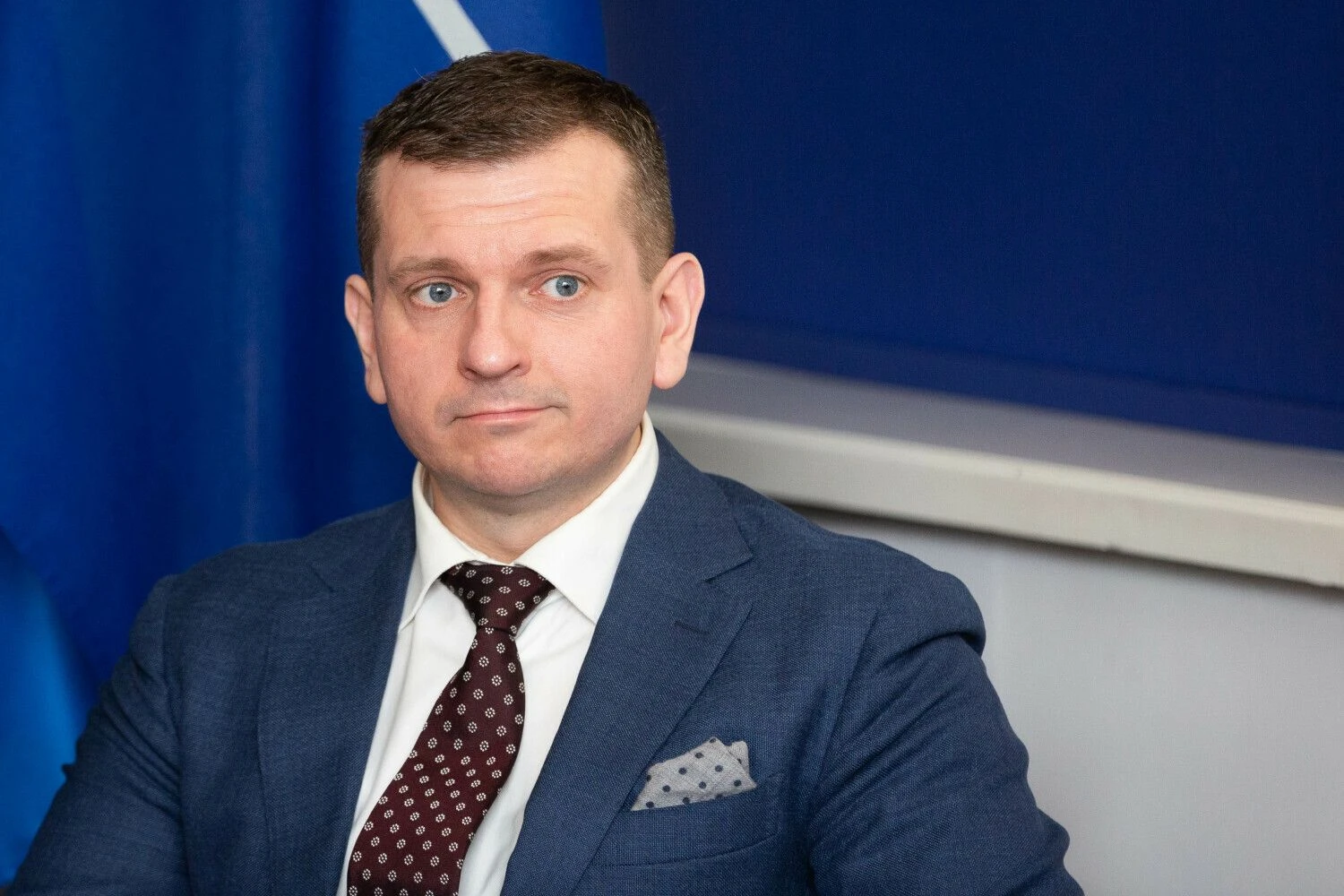 Rytis Rainys, kadenciją baigiantis Nacionalinio kibernetinio saugumo centro (NKSC) vadovas. Žygimanto Gedvilos (BNS) nuotr.