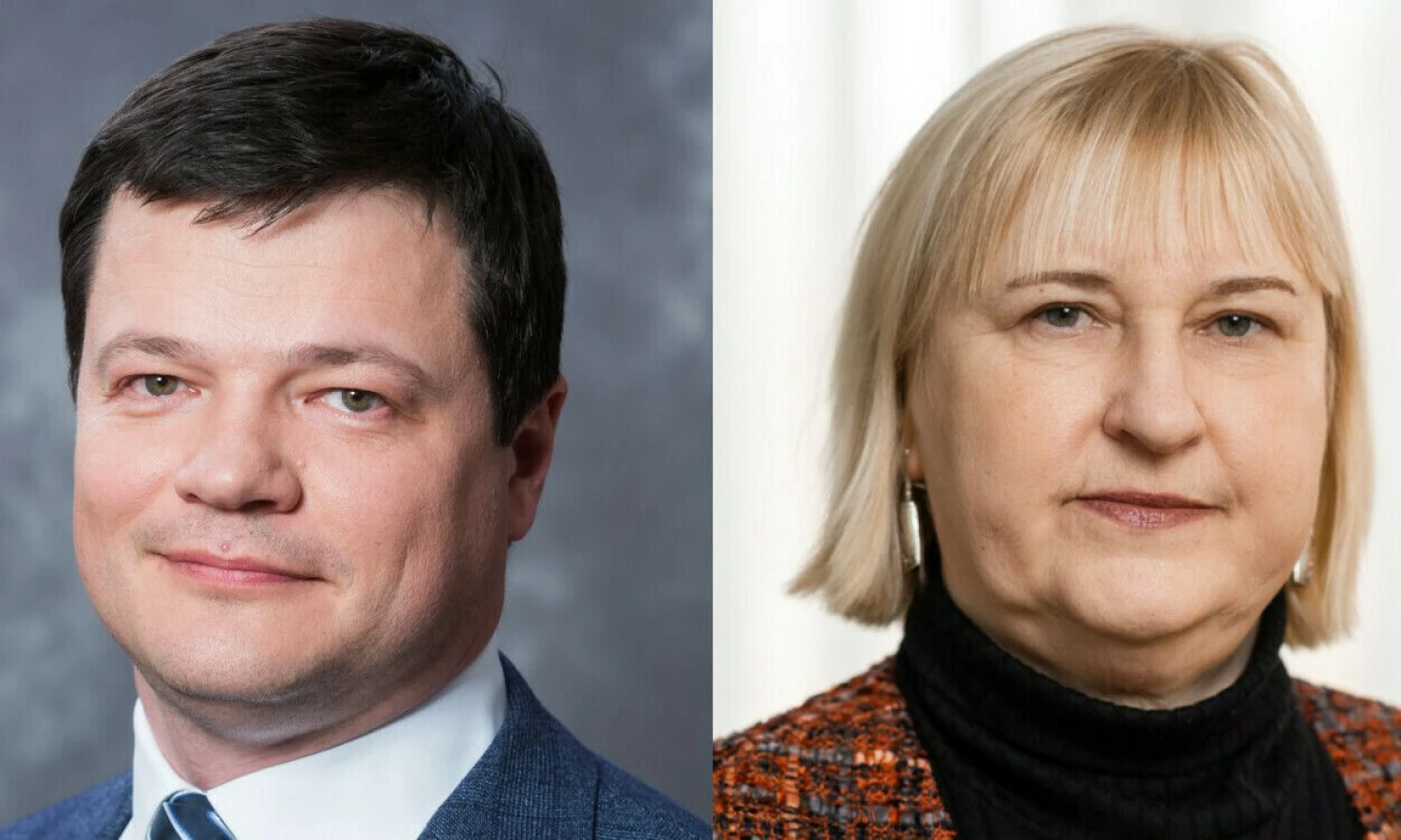 Albertas Kručkauskas, advokatų profesinės bendrijos „ConsulTax“ vadovaujantis partneris, ir Rūta Giedrienė, VMI Atrankos ir paramos auditui departamento vyresnioji patarėja. VŽ koliažas