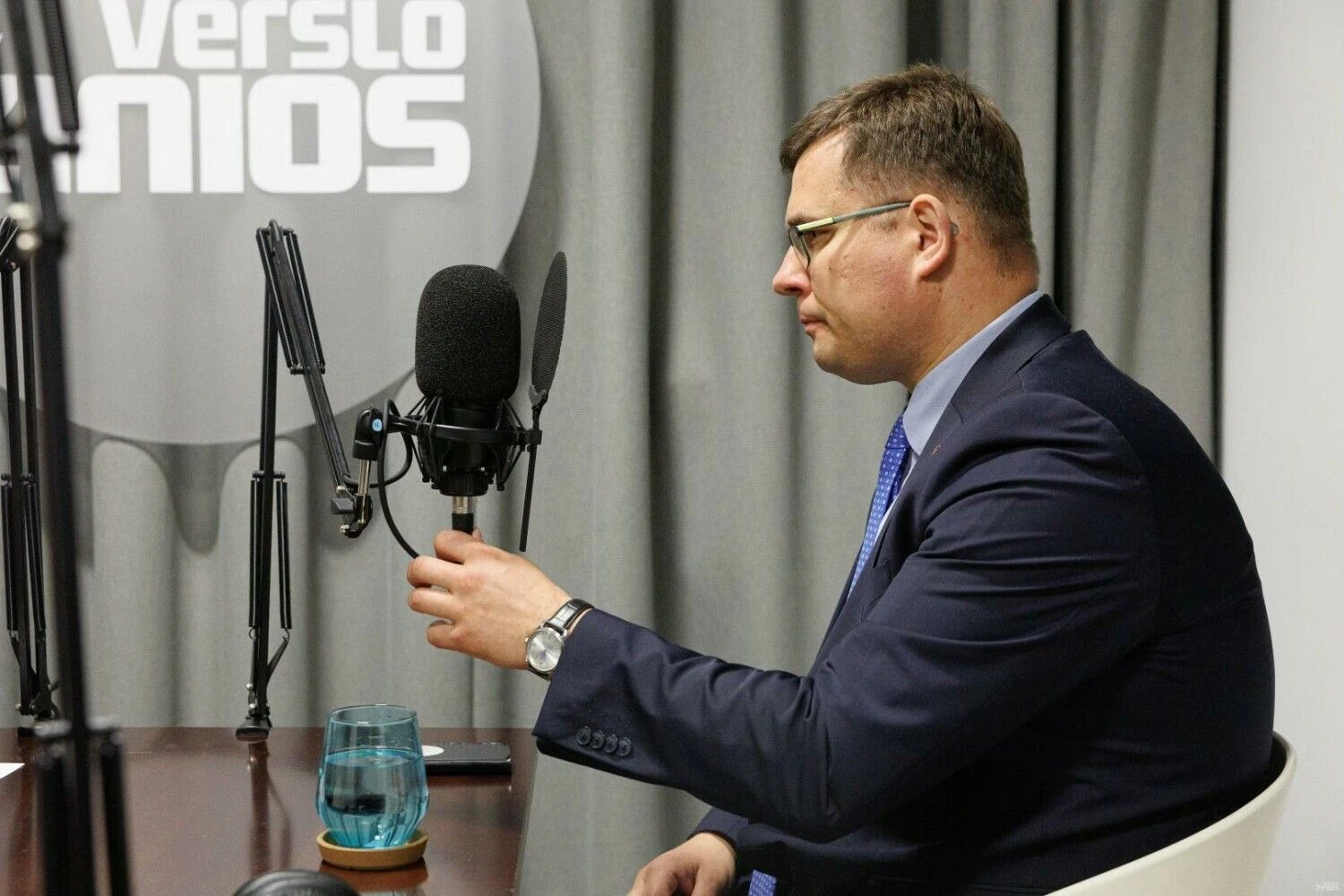Laurynas Kasčiūnas, krašto apsaugos ministras. Vladimiro Ivanovo (VŽ) nuotr.