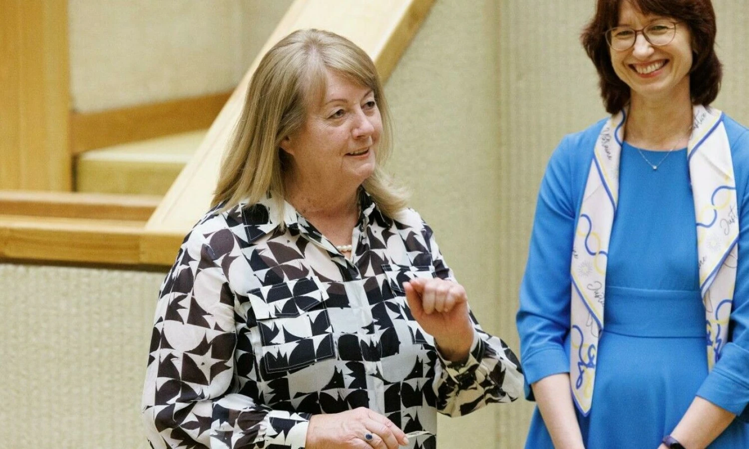 Vilija Blinkevičiūtė, Lietuvos socialdemokratų partijos lyderė. Vladimiro Ivanovo (VŽ) nuotr.