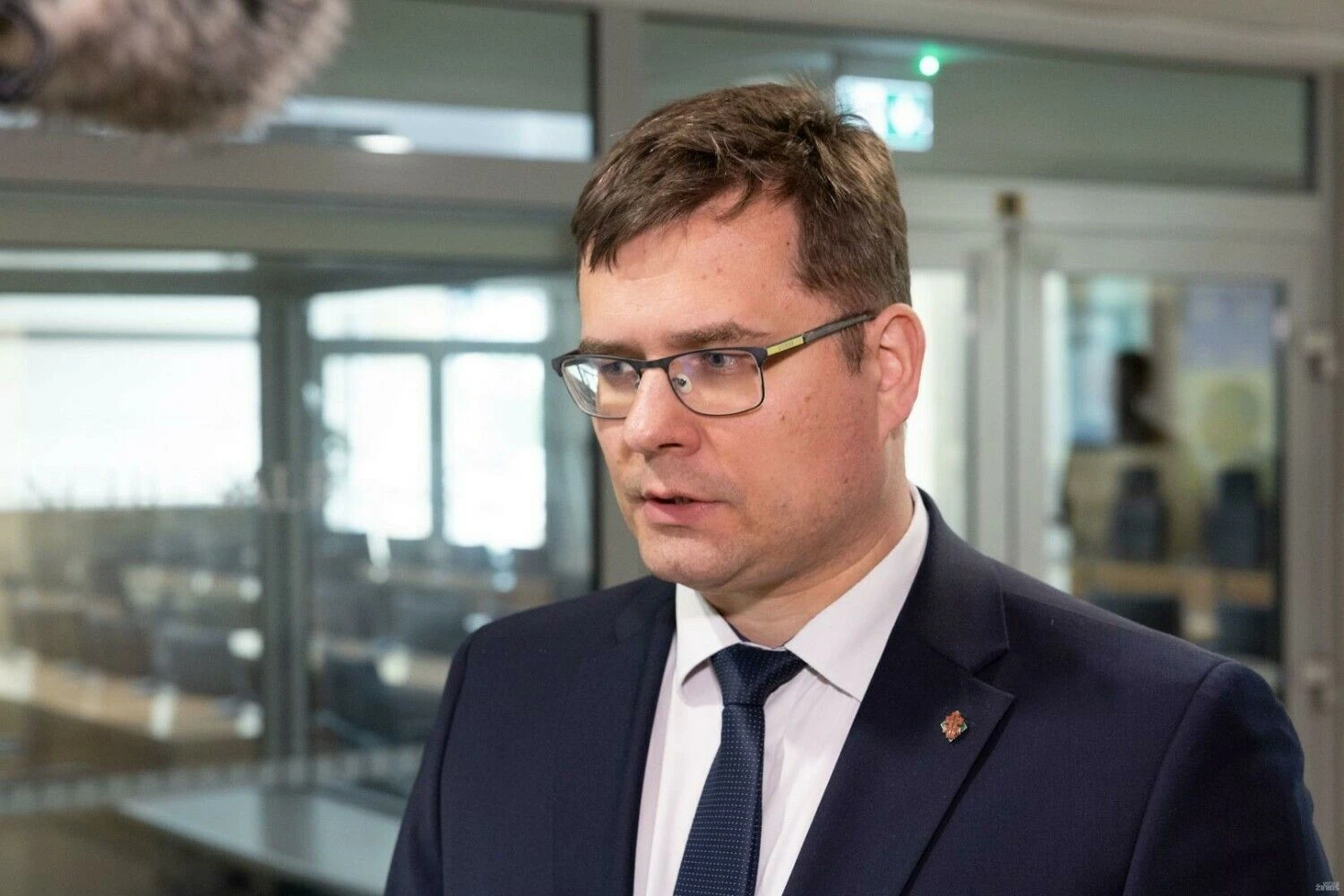 Laurynas Kasčiūnas, krašto apsaugos ministras. Juditos Grigelytės (VŽ) nuotr.