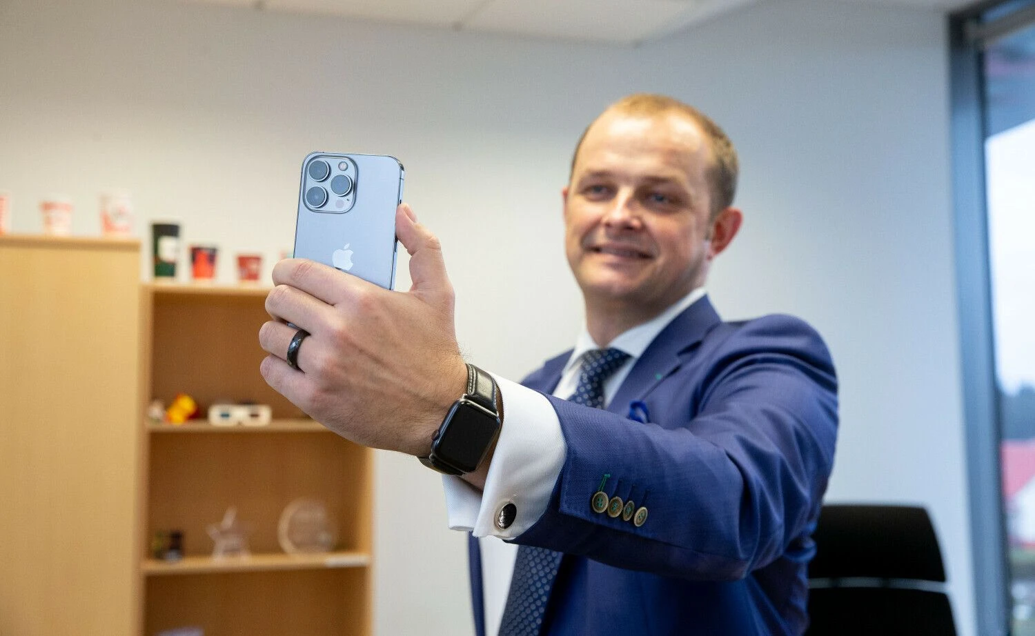 Arūnas Penkaitis, UAB „Fleet System Competence Center“ direktorius, „Agile“ treneris ir IT inovacijų ekspertas. Juditos Grigelytės (VŽ) nuotr.