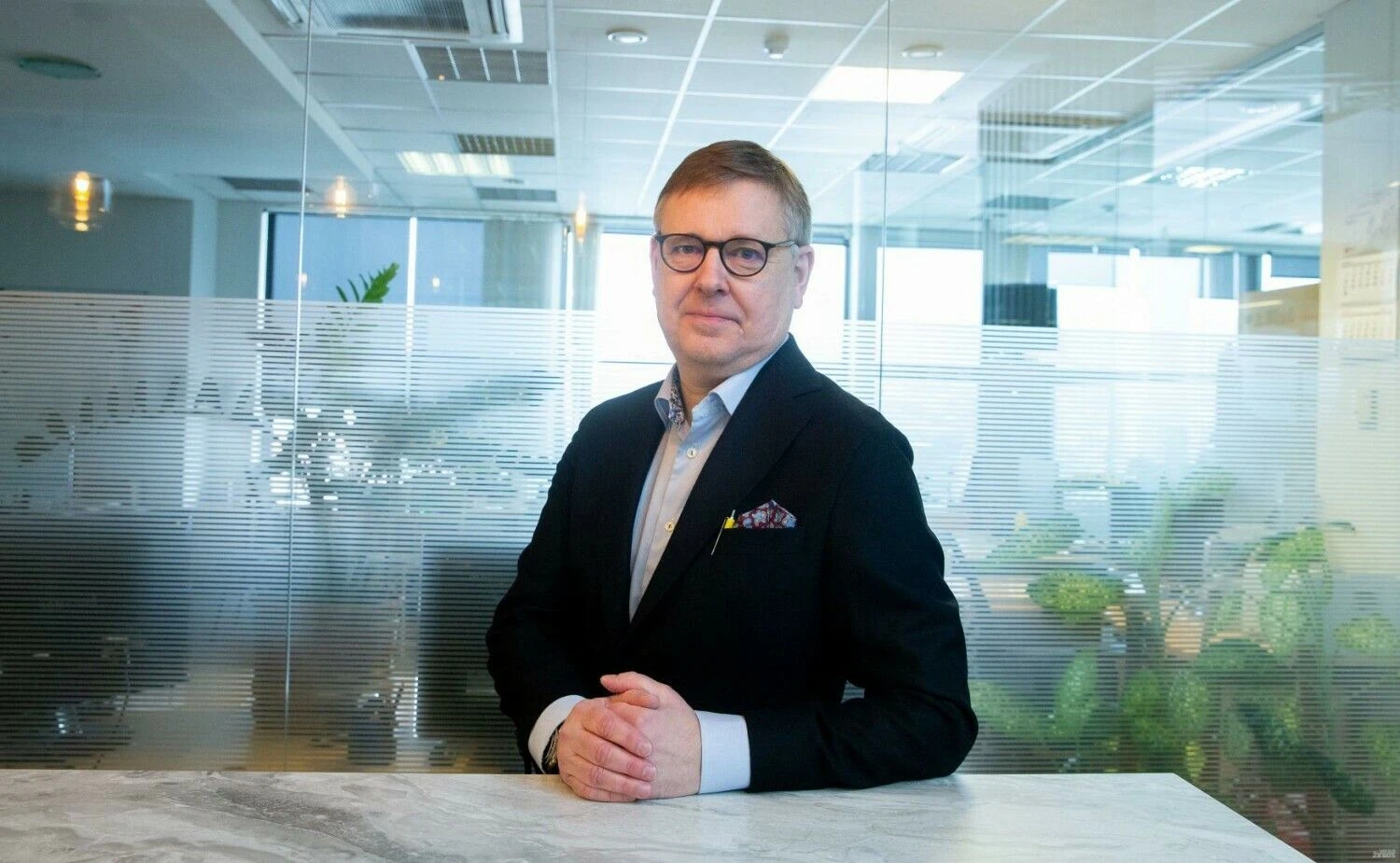 Danas Strombergas, „Telia Lietuvos“ vadovas. Juditos Grigelytės (VŽ) nuotr.