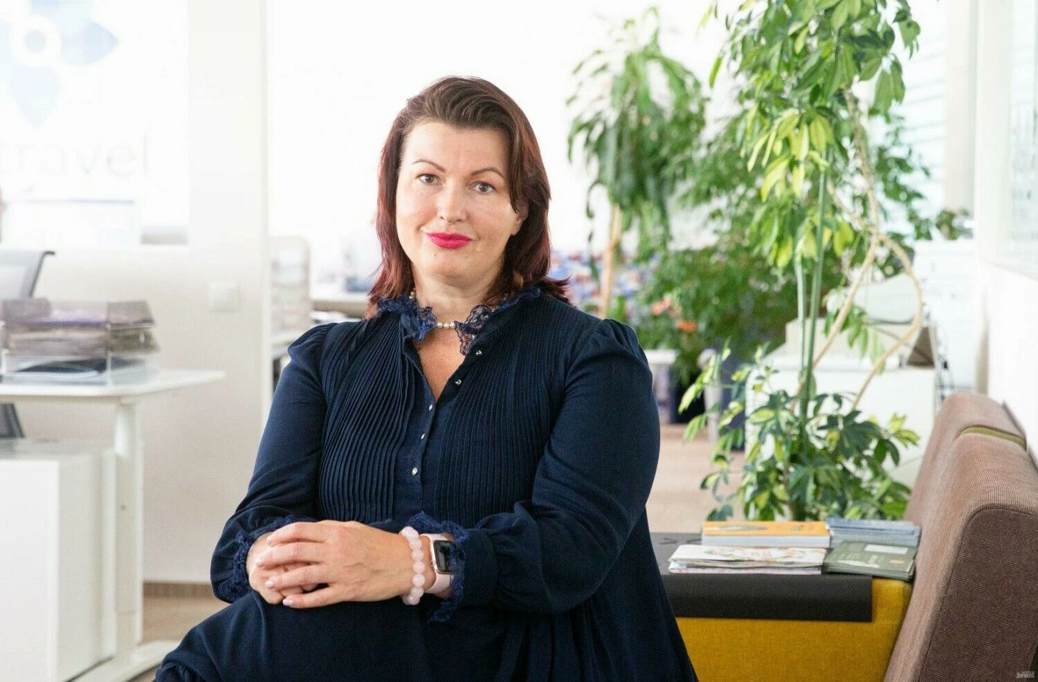 Žydrė Gavelienė, Nacionalinės turizmo verslo asociacijos bei Lietuvos turizmo rūmų prezidentė ir „Estravel Vilnius“ generalinė direktorė. Juditos Grigelytės (VŽ) nuotr.