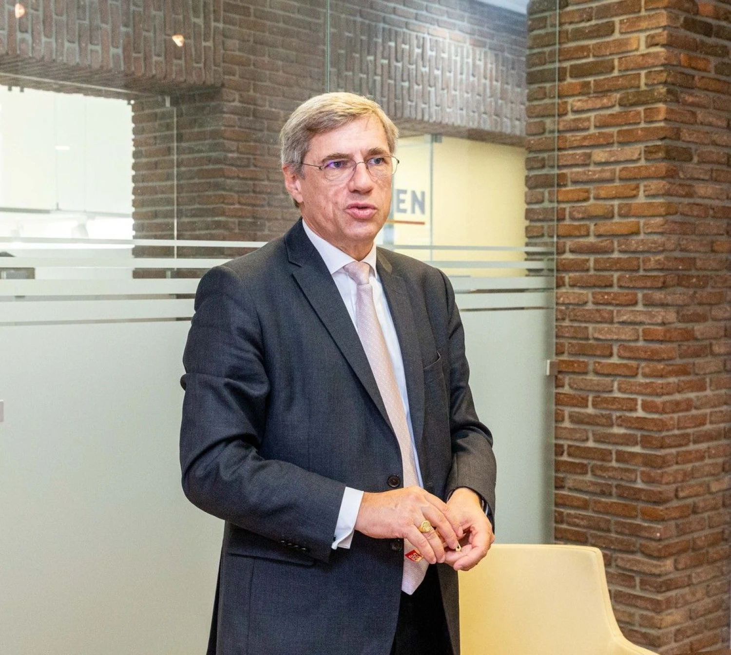 Thierry Franckas de Preaumontas, „Idex“ grupės prezidentas. Juditos Grigelytės (VŽ) nuotr.