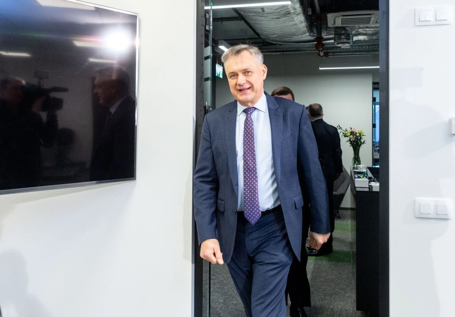 Robertas Dargis, Lietuvos pramonininkų konfederacijos prezidentas. Juditos Grigelytės (VŽ) nuotr.