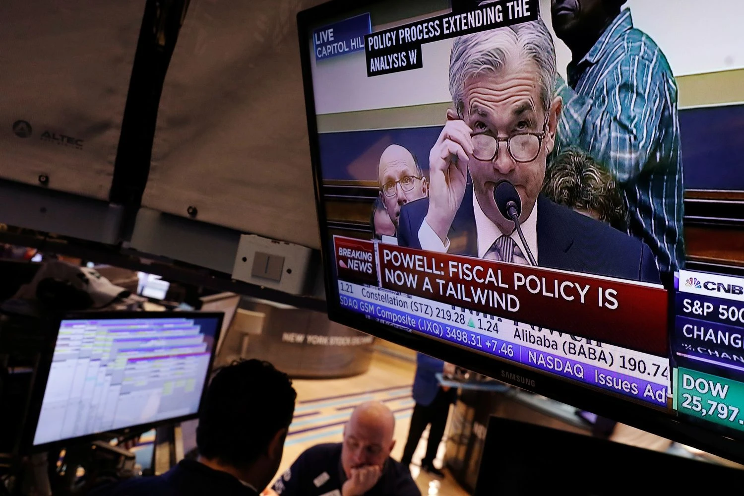 Federal Reserve Chairman Jerome Powell. Lucas Jackson („Reuters“/„Scanpix“) nuotr.