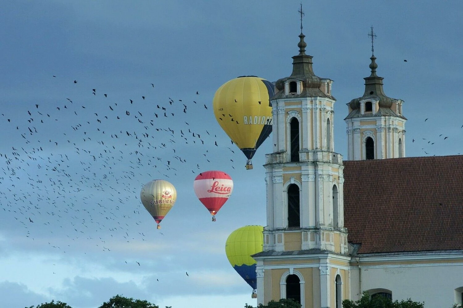 Oro balionai Vilniuje. Vladimiro Ivanovo (VŽ) nuotr.