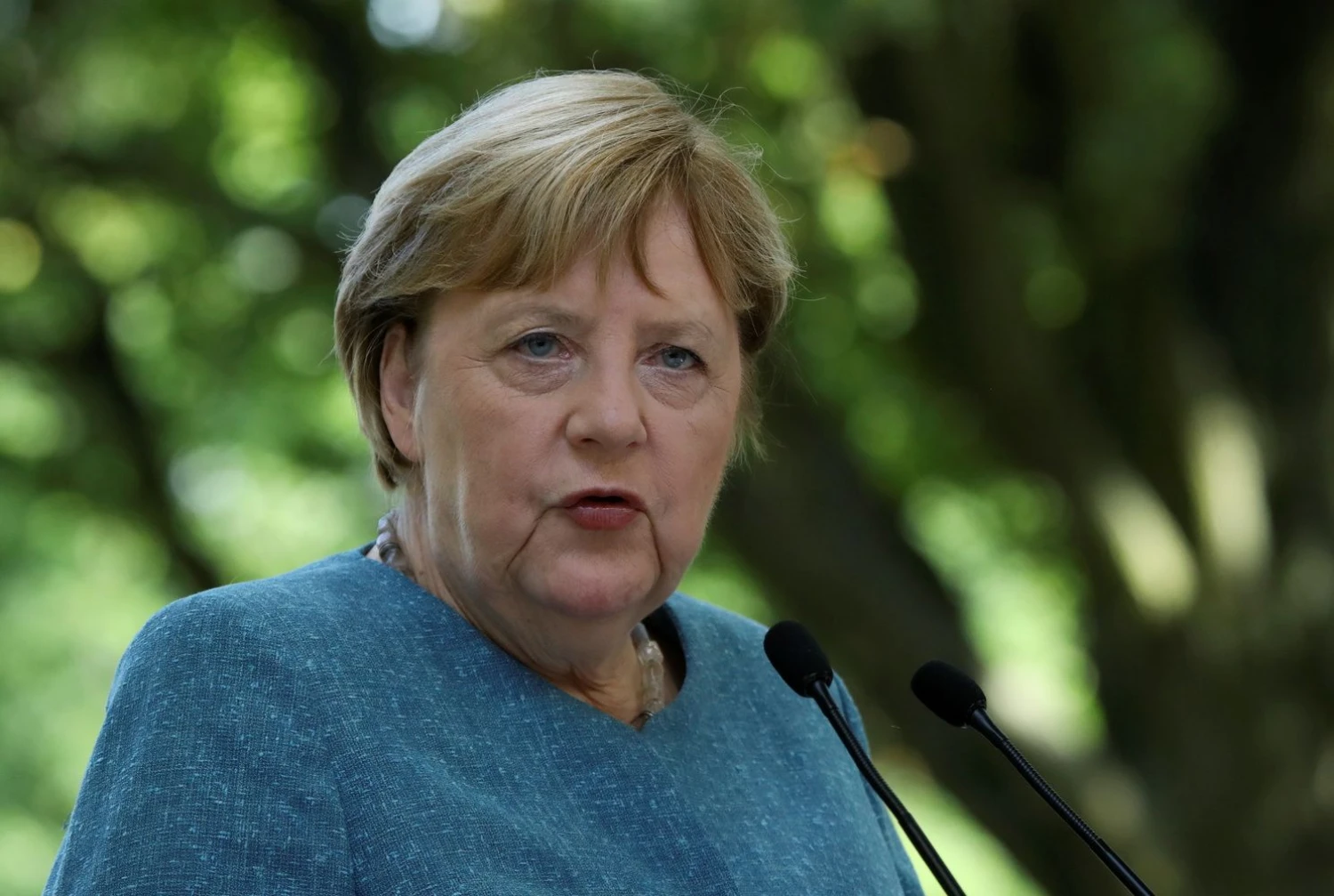 Angela Merkel, Vokietijos kanclerė. Kacpeo Pempelio („Reuters“ / „Scanpix“) nuotr.