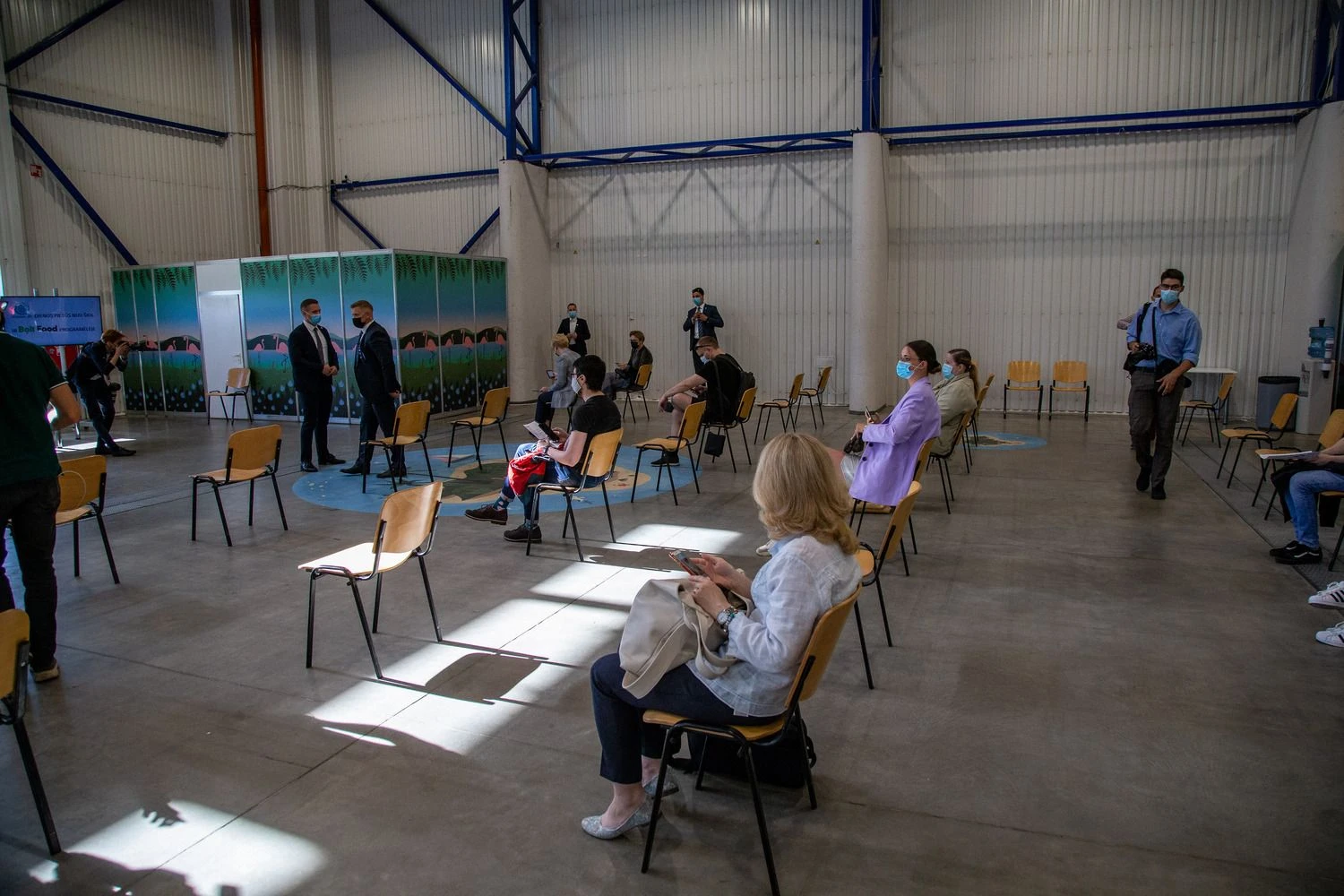 Vakcinavimo centras Litexpo Vladimiro Ivanovo (VŽ) nuotr.