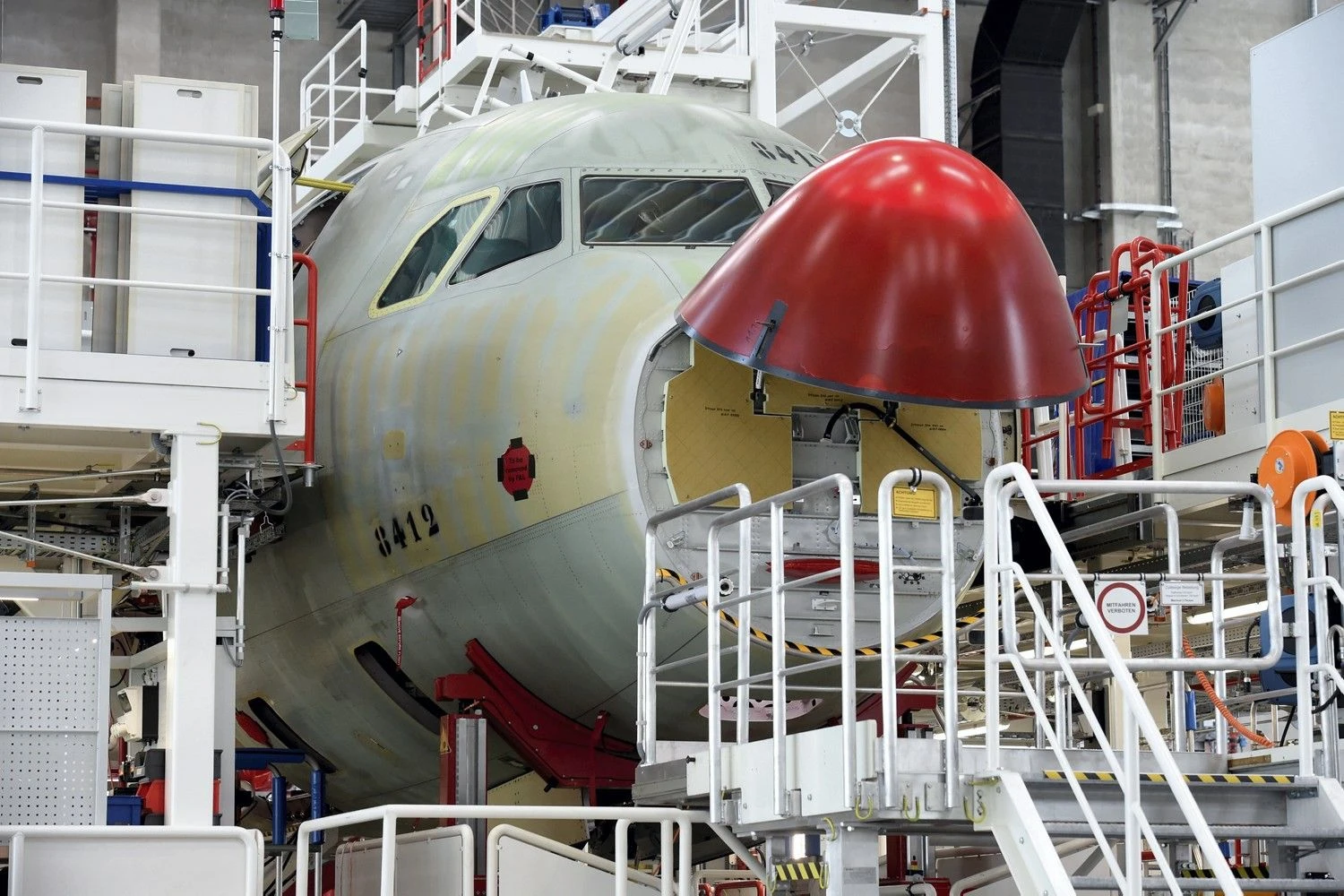 „Airbus“ A320 lėktuvų gamyba. Fabiano Bimmerio (Reuters / Scanpix) nuotr.