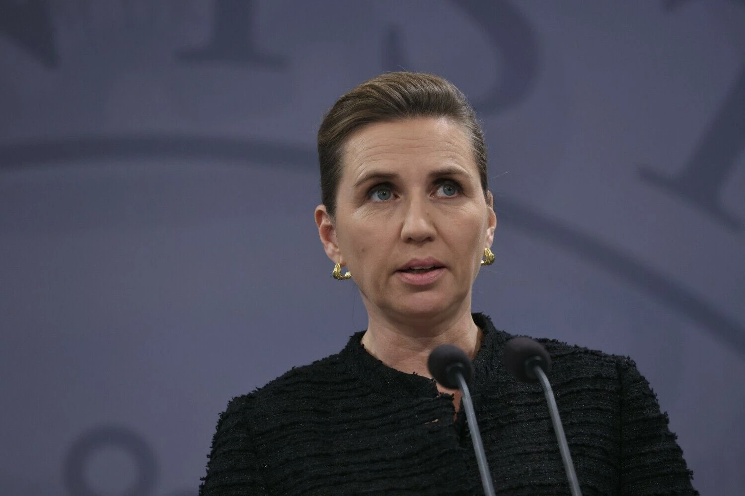 Danijos ministrė pirmininkė Mette Frederiksen. Olafuro Steinaro Gestssono („Ritzau Scanpix“ / AFP / „Scanpix“) nuotr.