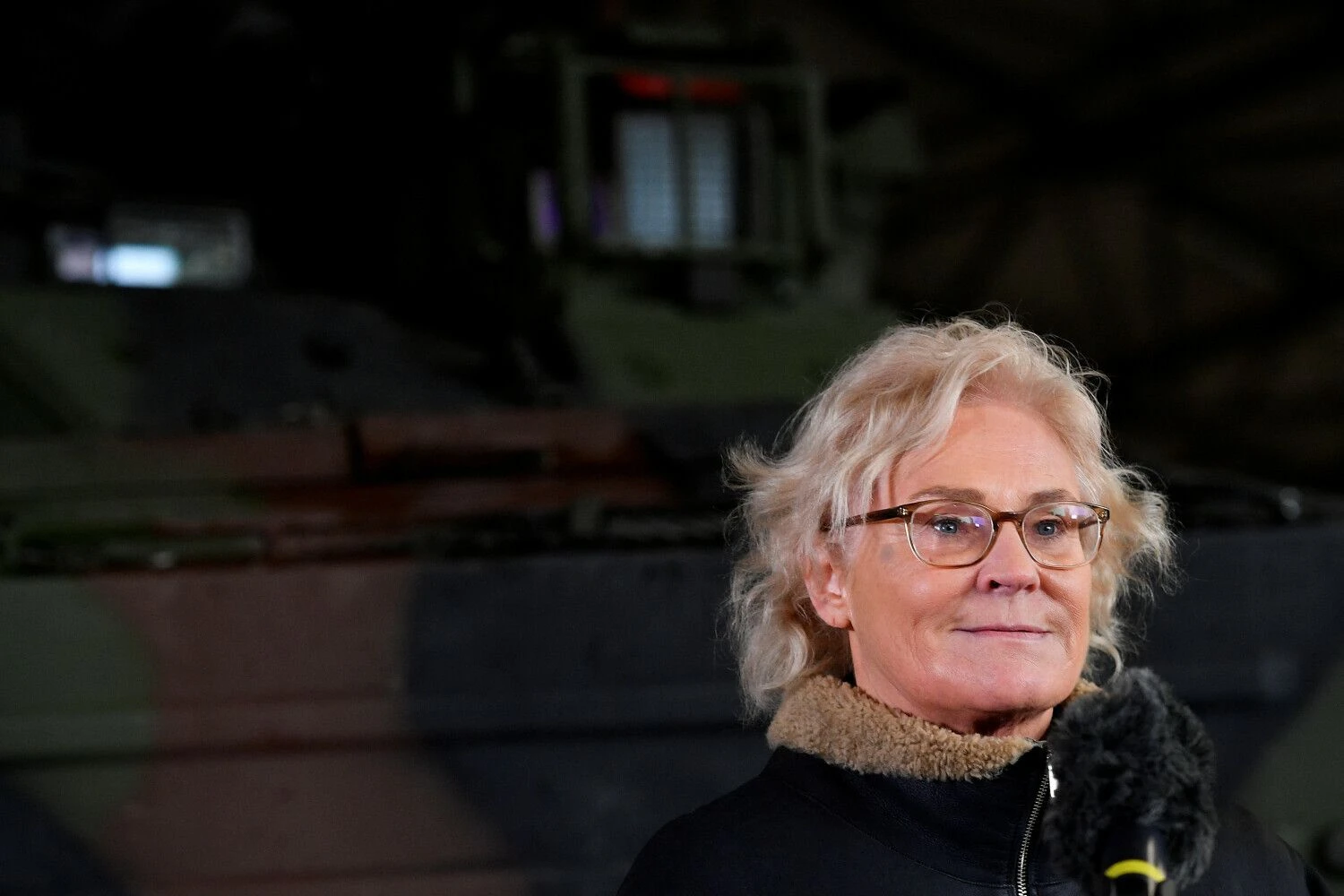 Christine Lambrecht, Vokietijos gynybos ministrė. Matthiaso Rietschelio („Reuters“ / „Scanpix“) nuotr.