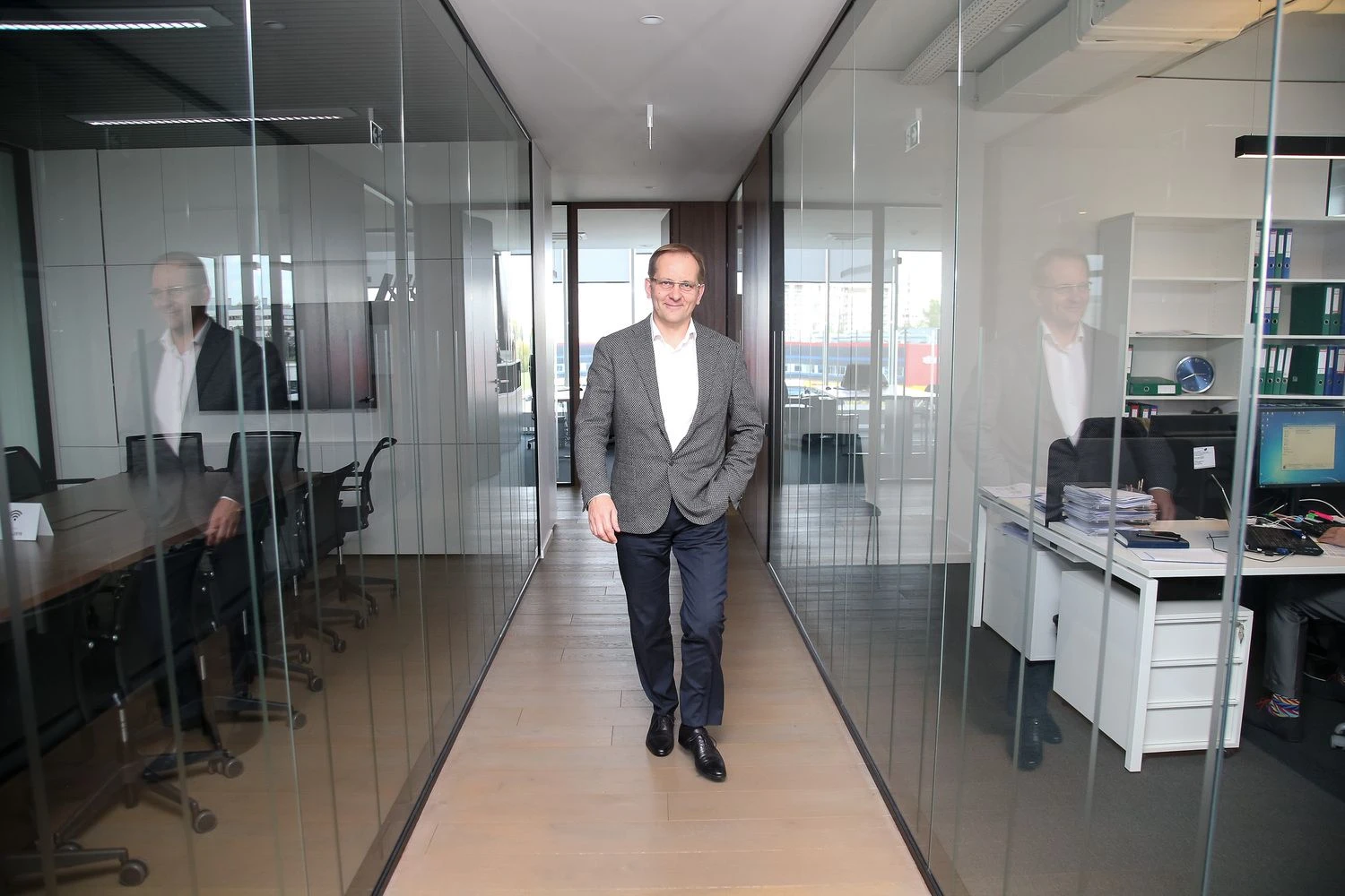 Arūnas Šlenys, statybos bendrovės UAB „Naresta“ generalinis direktorius. Vladimiro Ivanovo (VŽ) nuotr.