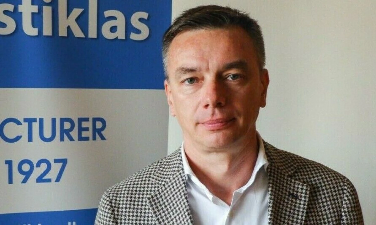 Evaldas Sauliūnas, UAB „Kauno stiklas“ direktorius. Tautvydo Lukaševičiaus (VŽ) nuotr.
