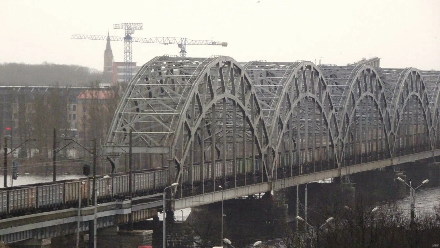 Rygos geležinkelio tiltas. Lino Butkaus (VŽ) nuotr.